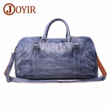 Joyir Men'S Travel Bag Genuine Leather Men Duffel Bag Luggage Big Capacity Suitcase Tote Bag
