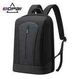 Bopai Business Laptop Backpack 15.6Inch Black Back Pack Anti Theft Backpack Men Main Bags School