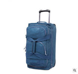Rolling Luggage Bag  Travel Boarding Bag On Wheels  Travel Cabin Luggage Suitcase Nylon Wheeled