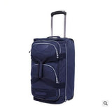 Rolling Luggage Bag  Travel Boarding Bag On Wheels  Travel Cabin Luggage Suitcase Nylon Wheeled