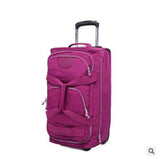 Rolling Luggage Bag  Travel Boarding Bag On Wheels  Travel Cabin Luggage Suitcase Nylon Wheeled