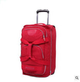 Rolling Luggage Bag  Travel Boarding Bag On Wheels  Travel Cabin Luggage Suitcase Nylon Wheeled