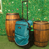 Trolley Backbag Large Capacity Trolley Case,Multi-Function Luggage,Wheeled Travel Valise,Boarding
