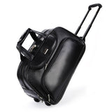 20 Inch  Male Black Trolley Big Capacity Commercial Boarding Waterproof Luggage Bag
