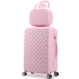 Wholesale!14 20Inches Abs Hardside Case Trolley Luggage,Pink/Green/Hot Pink/Blue/Purple Candy Color