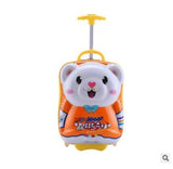 Bear Kids Suitcase For Travel Luggage Suitcase For Girls Kid Wheeled Bags  Travel Suitcase Children