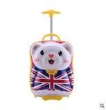 Bear Kids Suitcase For Travel Luggage Suitcase For Girls Kid Wheeled Bags  Travel Suitcase Children