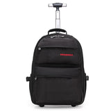 New Large Capacity Wheel Travel Trolley Bags Women'S Trolley Bag Multifunctional Trolley Backpack