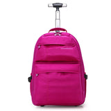 New Large Capacity Wheel Travel Trolley Bags Women'S Trolley Bag Multifunctional Trolley Backpack