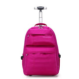 New Large Capacity Wheel Travel Trolley Bags Women'S Trolley Bag Multifunctional Trolley Backpack