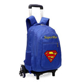 Travel Tale Cartoon Superman/Cute Kt Nylon Rolling Luggage Children'S Schoolbag/Parcel Brand Travel