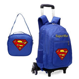Travel Tale Cartoon Superman/Cute Kt Nylon Rolling Luggage Children'S Schoolbag/Parcel Brand Travel