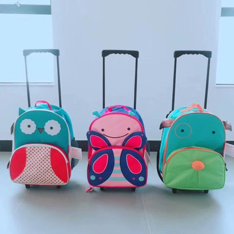Animal Paradise Children'S Luggage,Lightweight Luggage Suitcase,Primary School Cartoon Shoulder