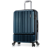 Pure Pc Business Trolley Case,20"Computer Boarding Box,Tsa Password Lock Suitcase,High Quality