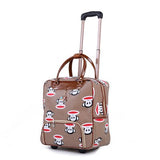 New Hot Fashion Women Trolley Luggages Rolling Suitcase Brand Casual Stripes Rolling Case Travel