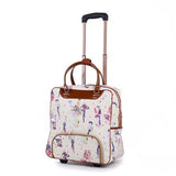 New Hot Fashion Women Trolley Luggages Rolling Suitcase Brand Casual Stripes Rolling Case Travel
