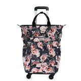 Wholesale!Women Fashion Floral Travel Duffle On Universal Wheels,High Quality Large Capacity Travel