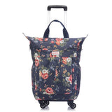 Wholesale!Women Fashion Floral Travel Duffle On Universal Wheels,High Quality Large Capacity Travel