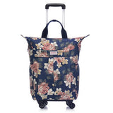 Wholesale!Women Fashion Floral Travel Duffle On Universal Wheels,High Quality Large Capacity Travel