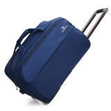24 Inches Oxford Waterproof Folding Trolley Luggage Bags On Fixed Casters For Men And