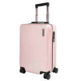 20''24''Zipper Glittering Luggage Surface, Pc Shell & Metal Drawbar Rolling Luggage Bag Trolley