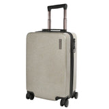 20''24''Zipper Glittering Luggage Surface, Pc Shell & Metal Drawbar Rolling Luggage Bag Trolley