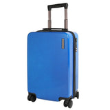 20''24''Zipper Glittering Luggage Surface, Pc Shell & Metal Drawbar Rolling Luggage Bag Trolley