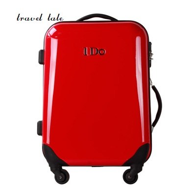 Pure Color  Fashion  High Quality  20/24 Inches Abs+Pc Rolling Luggage Spinner Travel Suitcase