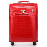 Travel Tale High Quality 24 Inches The Fashion For Women Pu Rolling Luggage  Spinner Brand Travel