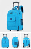 The Newrolling Luggage Travel Backpack Shoulder Spinner Backpacks High Capacity Wheels For Suitcase