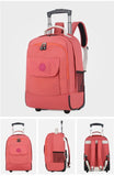 The Newrolling Luggage Travel Backpack Shoulder Spinner Backpacks High Capacity Wheels For Suitcase