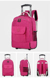 The Newrolling Luggage Travel Backpack Shoulder Spinner Backpacks High Capacity Wheels For Suitcase