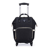Wholesale!Baby Momi Wheel Travel Bag,Large Capacity Canvas Travel Bag For Women,Detachable Travel
