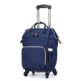 Wholesale!Baby Momi Wheel Travel Bag,Large Capacity Canvas Travel Bag For Women,Detachable Travel