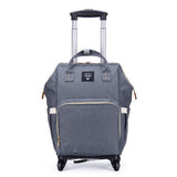 Wholesale!Baby Momi Wheel Travel Bag,Large Capacity Canvas Travel Bag For Women,Detachable Travel