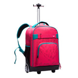 Letrend Schoolbag Travel Bag Young Fashion Rolling Luggage Suitcases Wheel Cabin Shoulder Bags