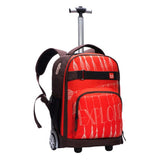 Letrend Schoolbag Travel Bag Young Fashion Rolling Luggage Suitcases Wheel Cabin Shoulder Bags