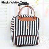 New!16" Women Korea Fashion Style Travel Duffle,Female Hello Kitty Cartoon Travel Luggage Bag On