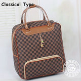 New!16" Women Korea Fashion Style Travel Duffle,Female Hello Kitty Cartoon Travel Luggage Bag On