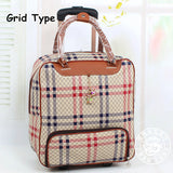 New!16" Women Korea Fashion Style Travel Duffle,Female Hello Kitty Cartoon Travel Luggage Bag On