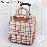 New!16" Women Korea Fashion Style Travel Duffle,Female Hello Kitty Cartoon Travel Luggage Bag On