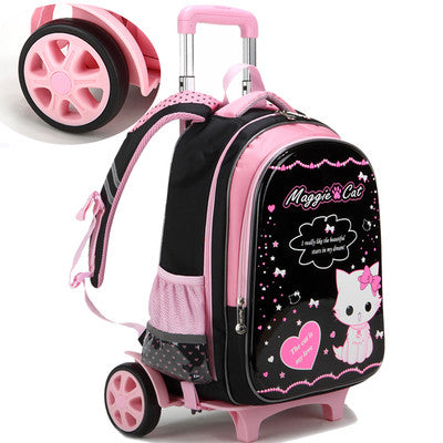 Supermarket Cartoon Functional Shoulder Stationery Girls Student Kids  Rolling Wheeled Trolley Pen Pencil Case Cooler Lunch Bag Back School Bags -  China School Bag and Amazon price | Made-in-China.com