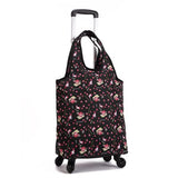 Oxford Cloth Travel Suitcase,Cabin Rolling Luggage Bag,Handbag With Wheel ,Grocery Shopping