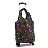 Oxford Cloth Travel Suitcase,Cabin Rolling Luggage Bag,Handbag With Wheel ,Grocery Shopping
