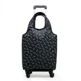 Oxford Cloth Travel Suitcase,Cabin Rolling Luggage Bag,Handbag With Wheel ,Grocery Shopping