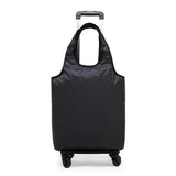 Oxford Cloth Travel Suitcase,Cabin Rolling Luggage Bag,Handbag With Wheel ,Grocery Shopping