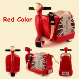 Fashion!18Inches Kids Lovely Multi-Purpose Cartoon Travel Luggage Bags,Children Schoolbag Toy