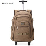 Travel Tale Different Sizes Three Kinds Of Color Fashion  Rolling Luggage   Canvas Travel Duffle