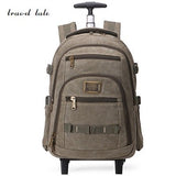 Travel Tale Different Sizes Three Kinds Of Color Fashion  Rolling Luggage   Canvas Travel Duffle