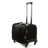 Travel Tale Multifunction Leopard Rolling Luggage Spinner High Capacity Suitcase Wheels Carry On